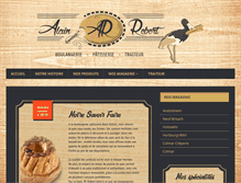 Tablet Screenshot of boulangerie-rebert.fr